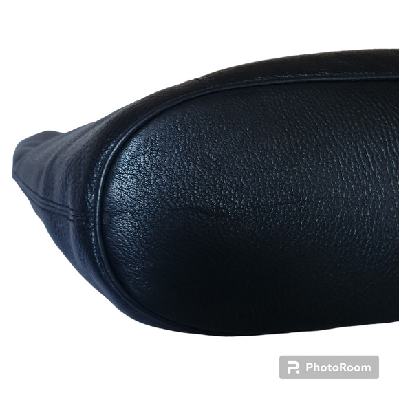 Michael Kors Large Jet Set Woman's Tote Black Leather Snap Closure Super Sharp - Picture 5 of 12